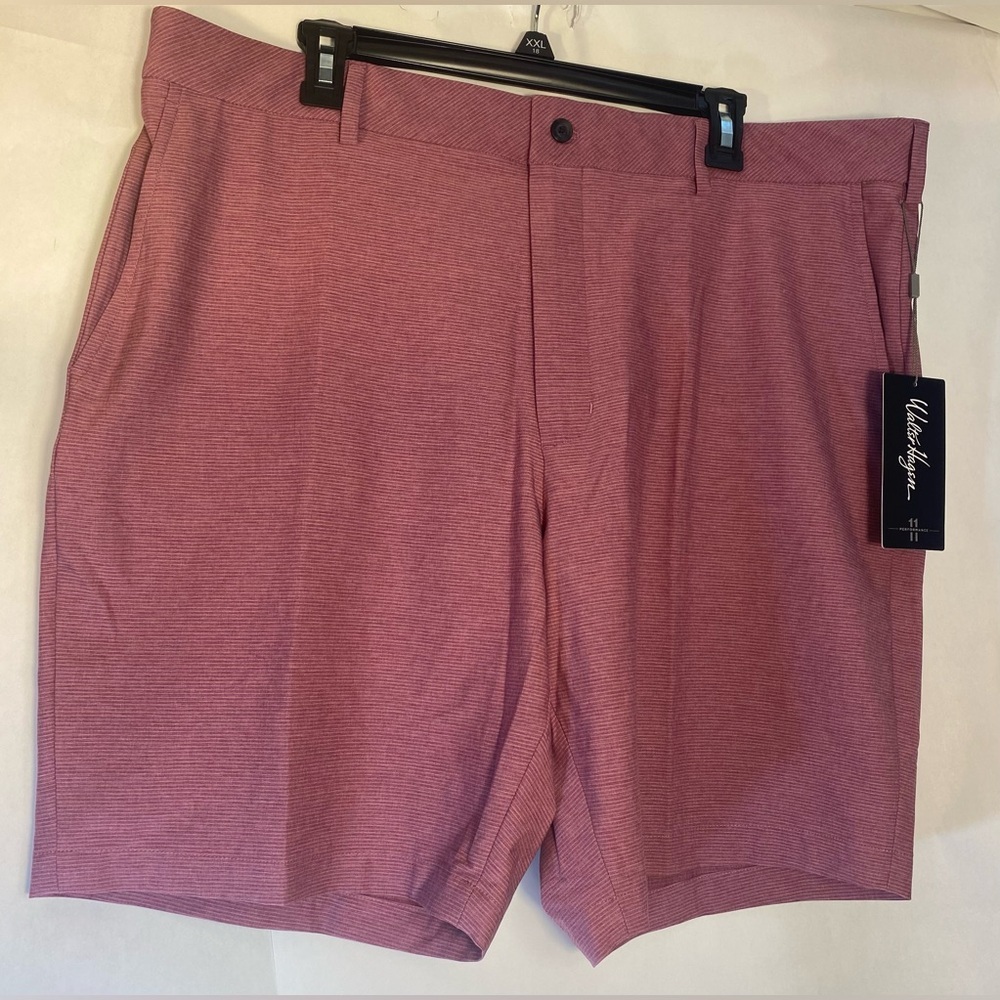 NWT | Walter Hagen Men's Golf Shorts P11 Radiant Raspberry Size 40 Inseam 9"